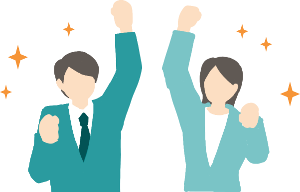 岩手で起業を目指す若いビジネスパーソンのイラスト